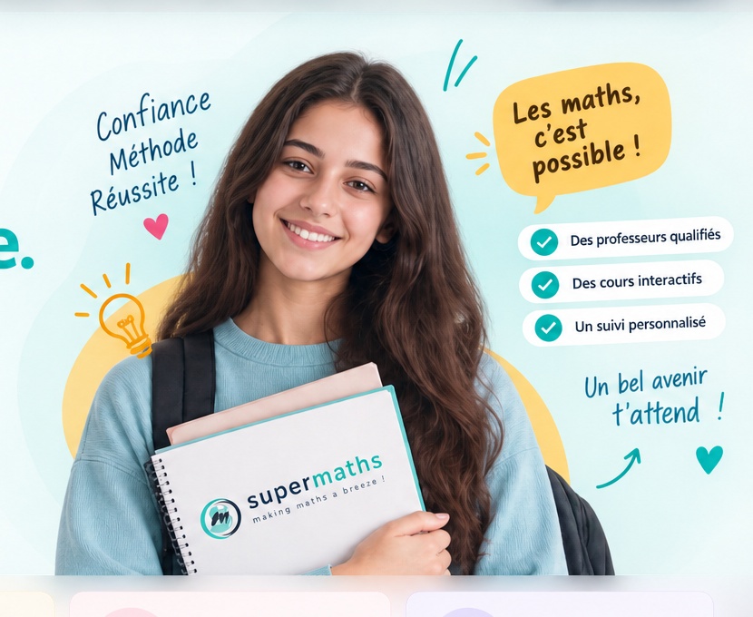 Élève SUPERMATHS avec cahier